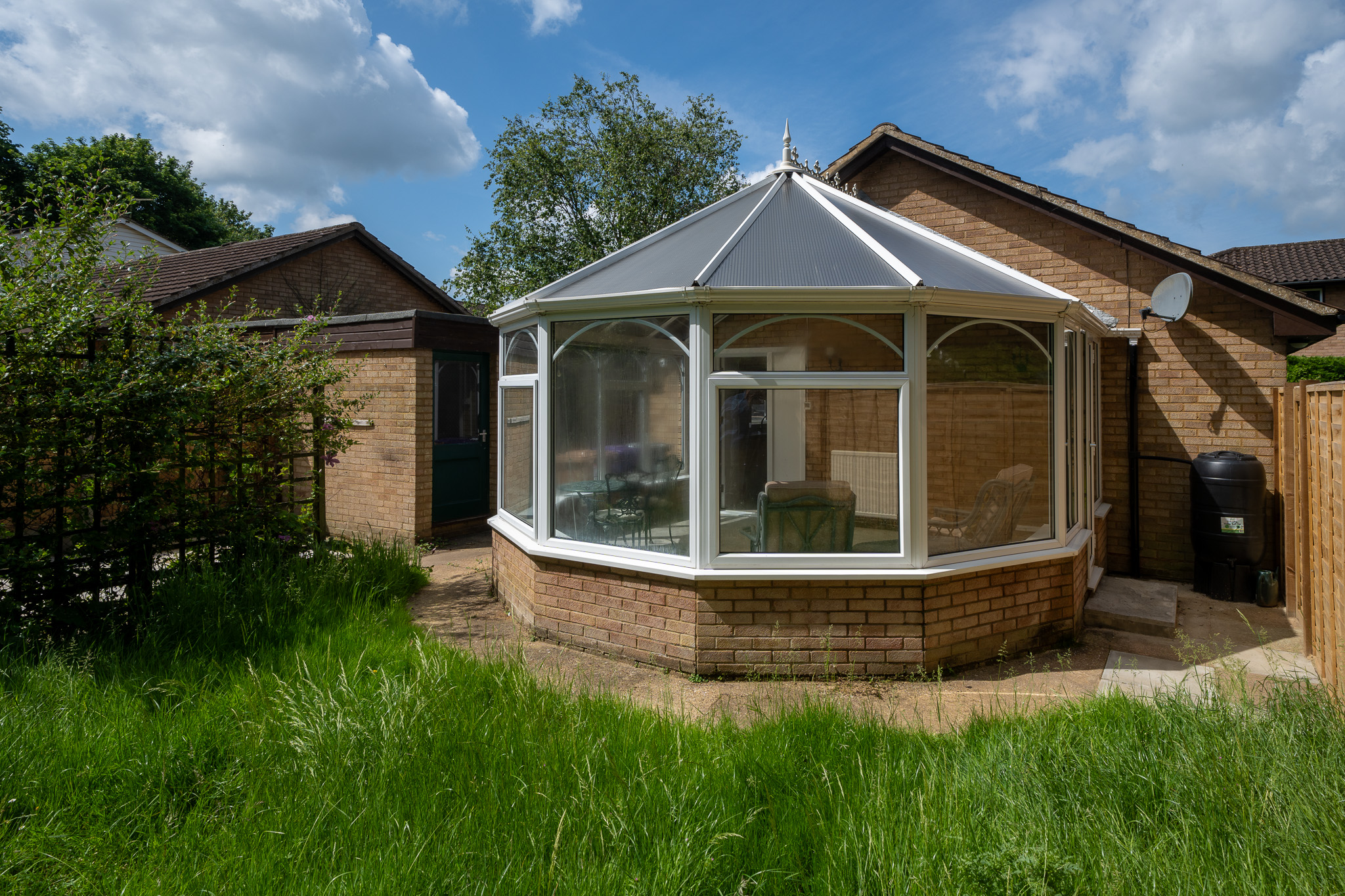 A newly renovated bungalow that will soon deliver a supported living service for an adult with a learning disability.